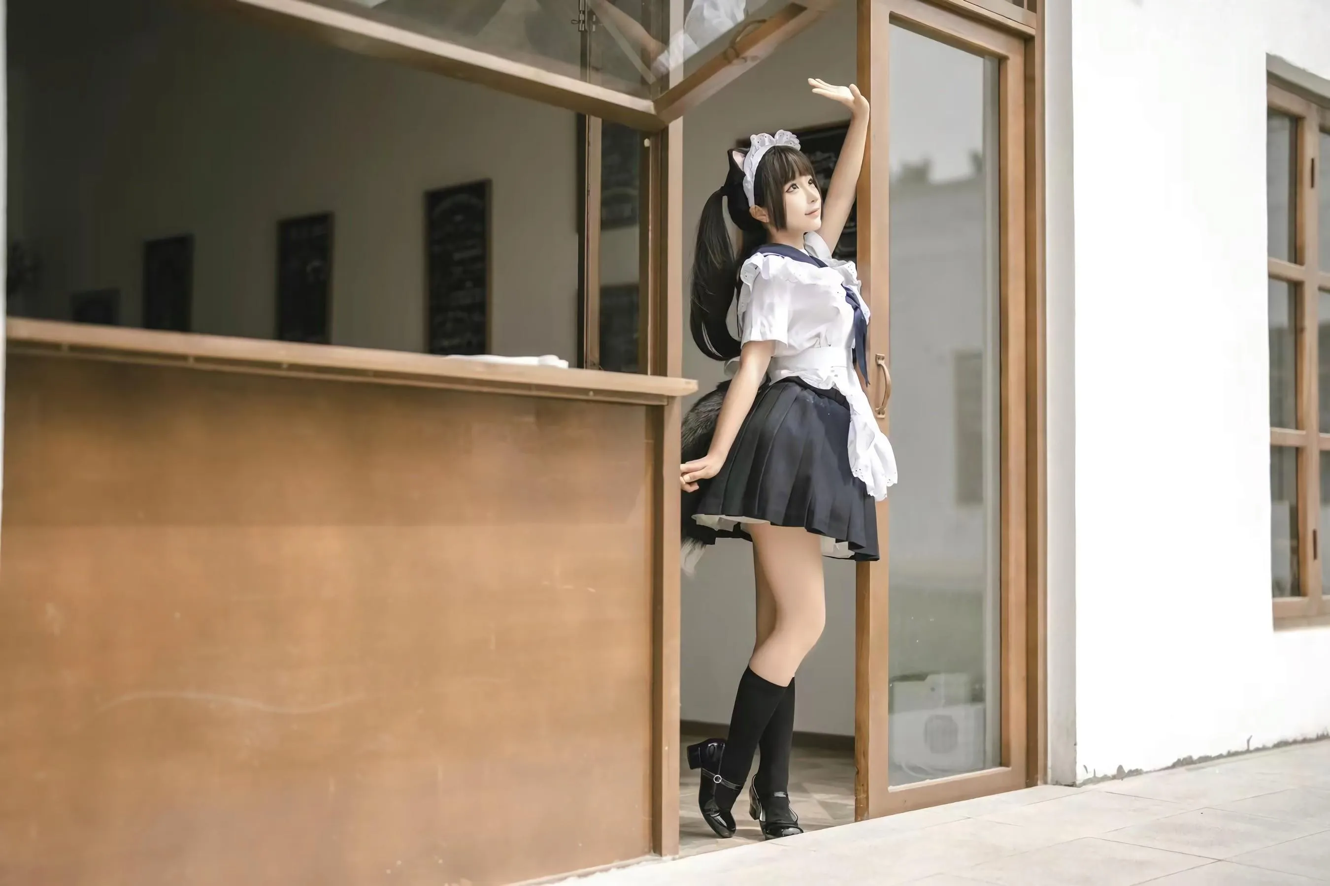 蠢沫沫 – NO.215 猫猫女仆 [24P]插图3